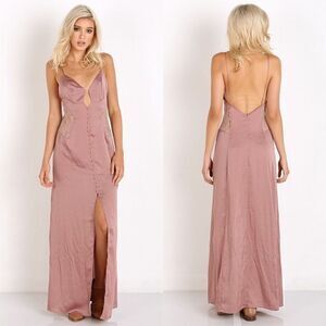 Tularosa
Genevieve Slip Dress Dusty Rose, size M
